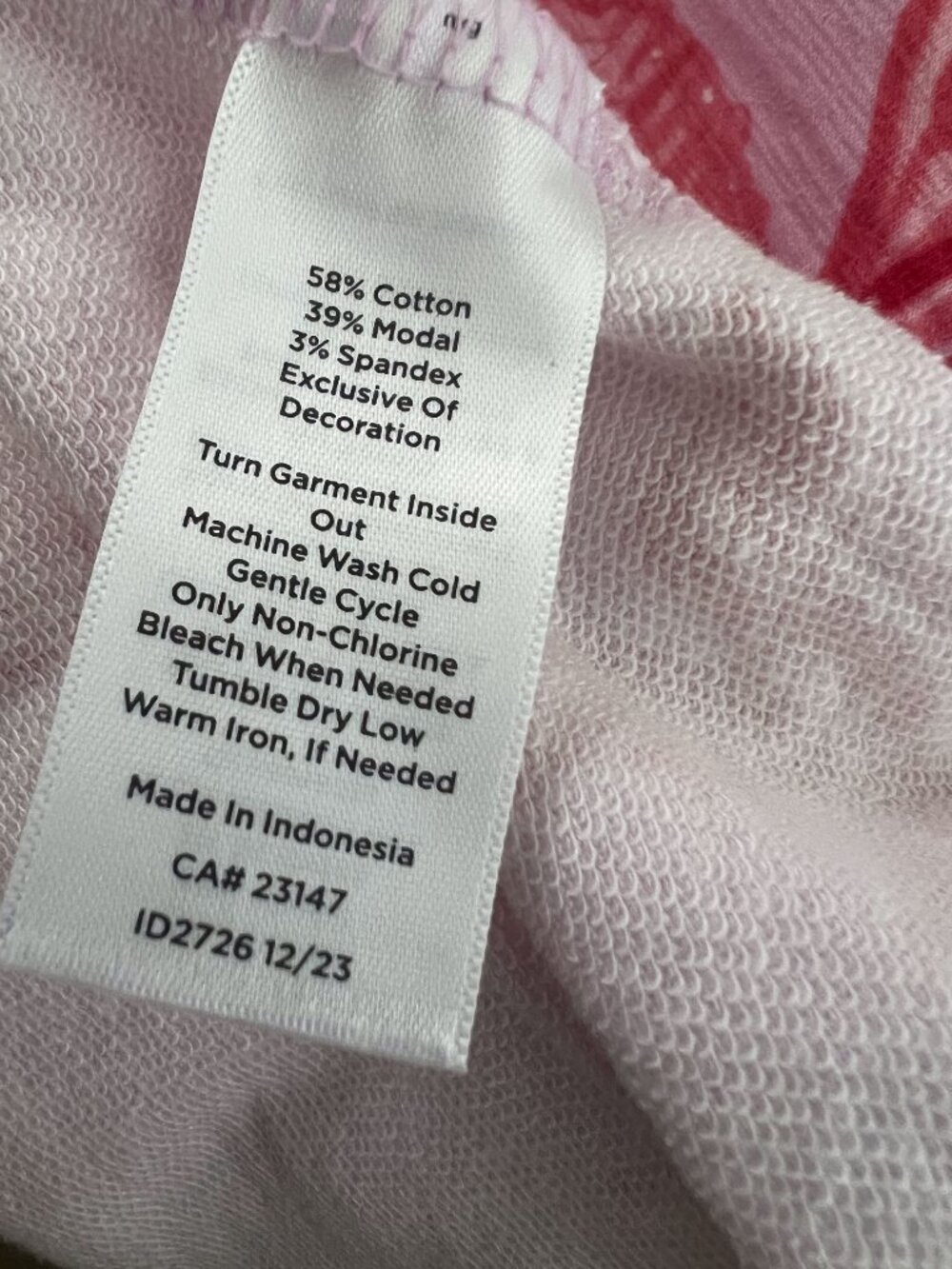 Talbots Cozy Crush Beach Villa Half Zip Pullover Pink UPF 50 Resort Size Small - Picture 10 of 11